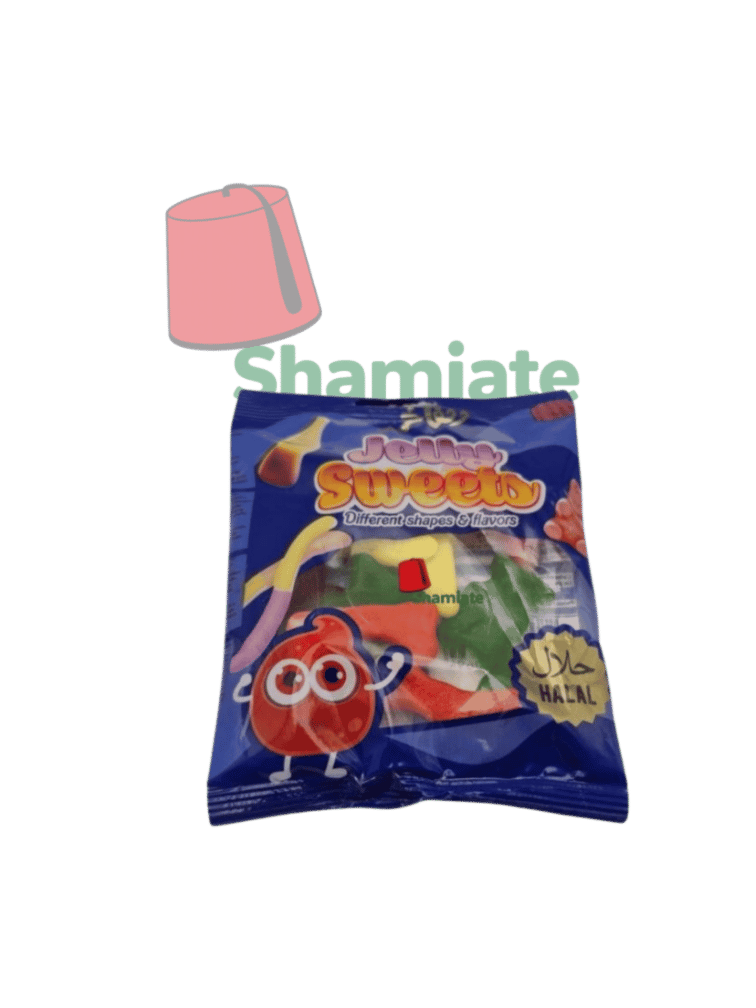 Bonbons Gélifiés Bleus Foncés (Alfakhr, Mixte, 80 gm x 30 Pièces)