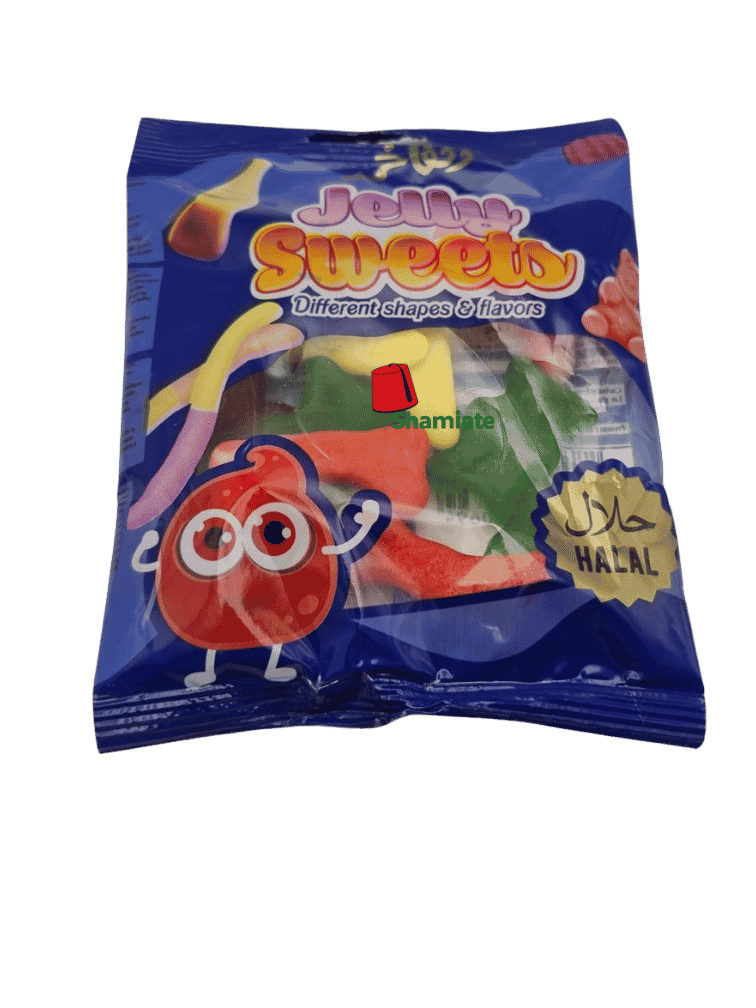 Bonbons Gélifiés Bleus Foncés (Alfakhr, Mixte, 80 gm x 30 Pièces)