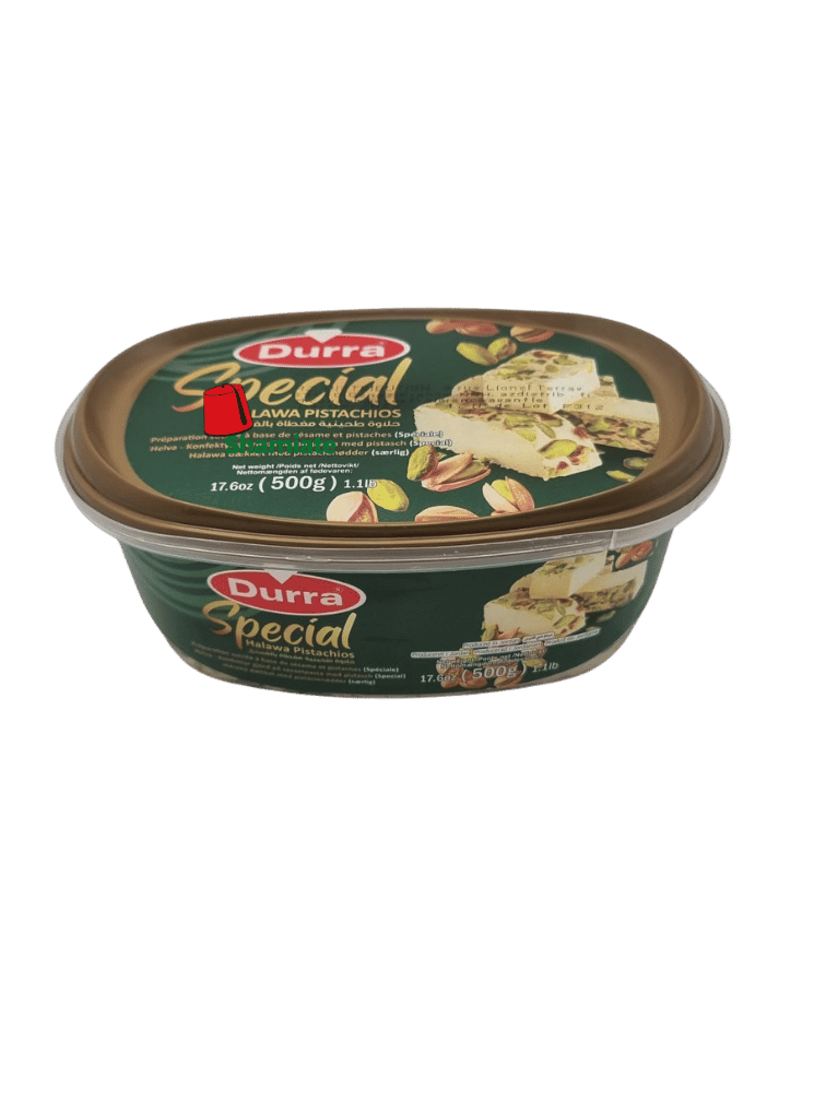 Halawa (Durra, Pistache Spécial, 500 gm, 12 Pièces)