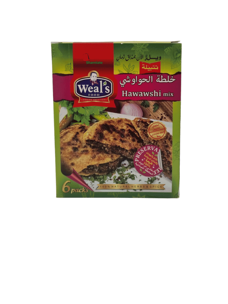 Hawawshi Spice Mix (Weal's Food, 6 x 50g, 1 Piece)