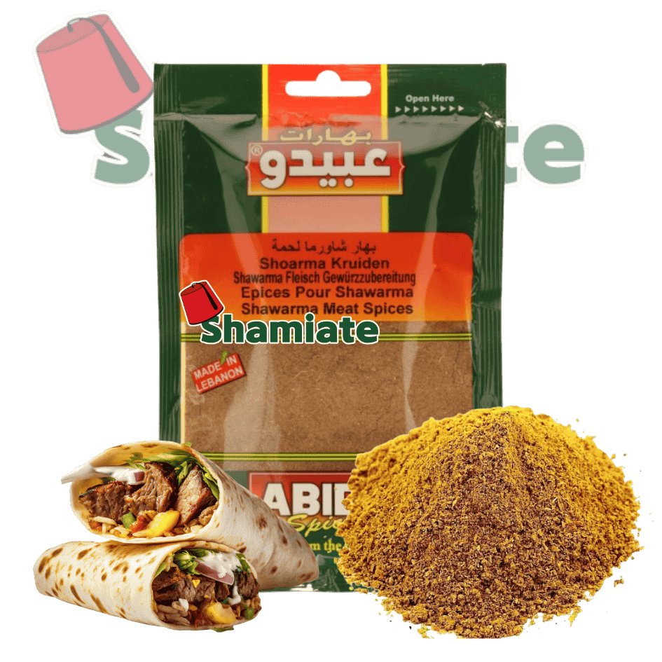 Épices Shawarma Bœuf (Abido, 50 gm, 10 Pièces)