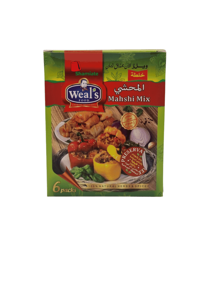 Épices Mahshi ( Weal's Food, 6 x 40 gm, 1 Pièce)
