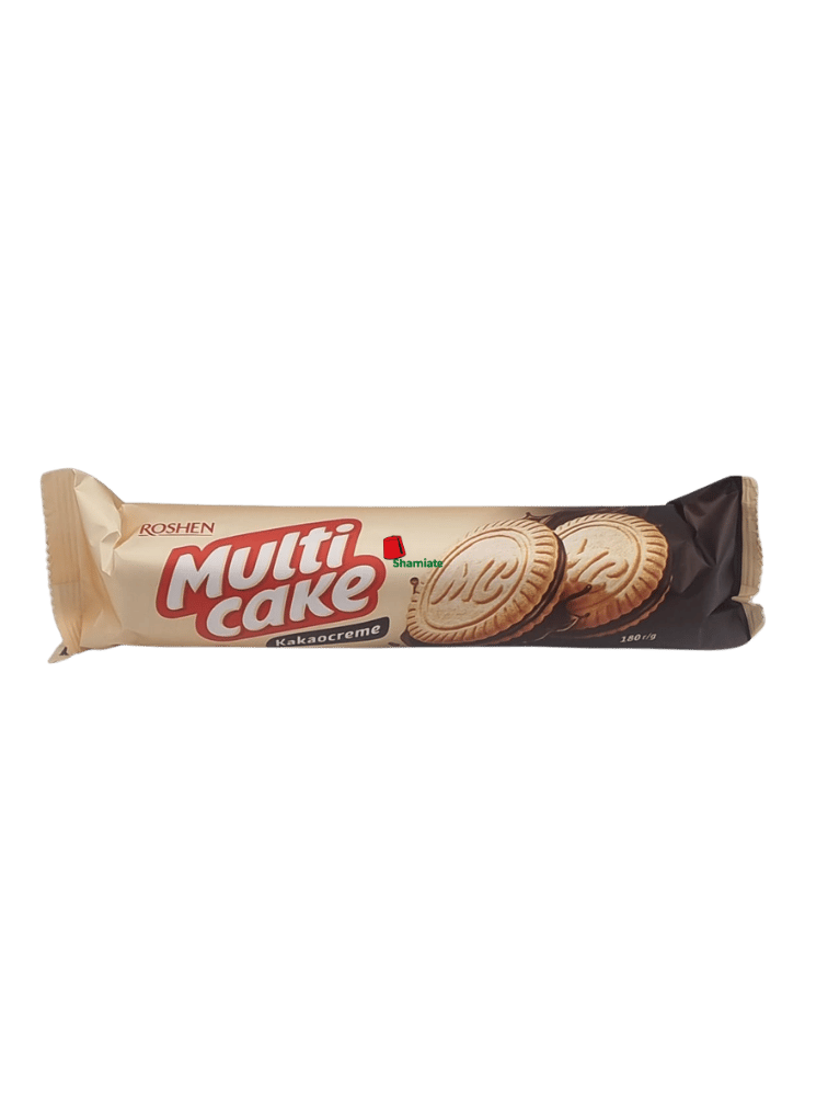 Cookies Multi Cake, Cocoa Cream, 2526 (Roshen, 180gm x 28 Pieces)