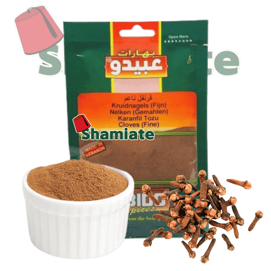 Clou de Girofle Moulu (Abido, 50 gm, 10 Pièces)