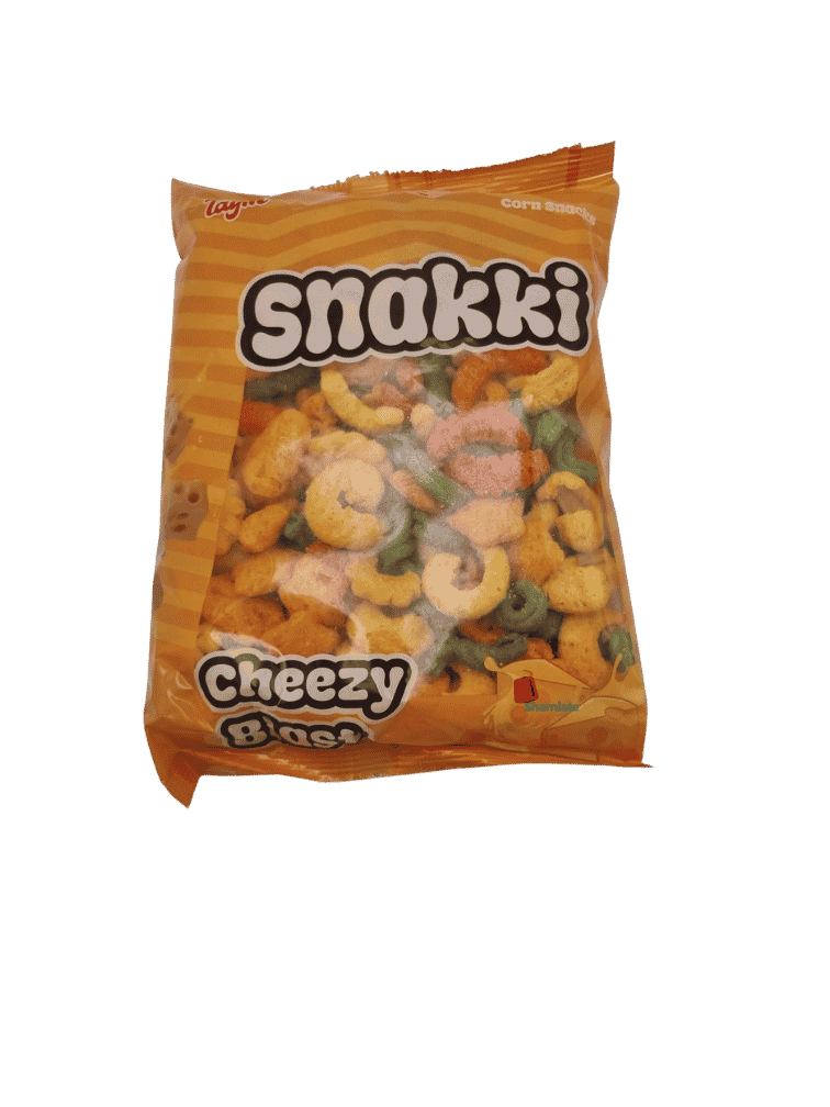 Chips ( Snakki, Au Fromage, 100 gm, 10 Pièces)