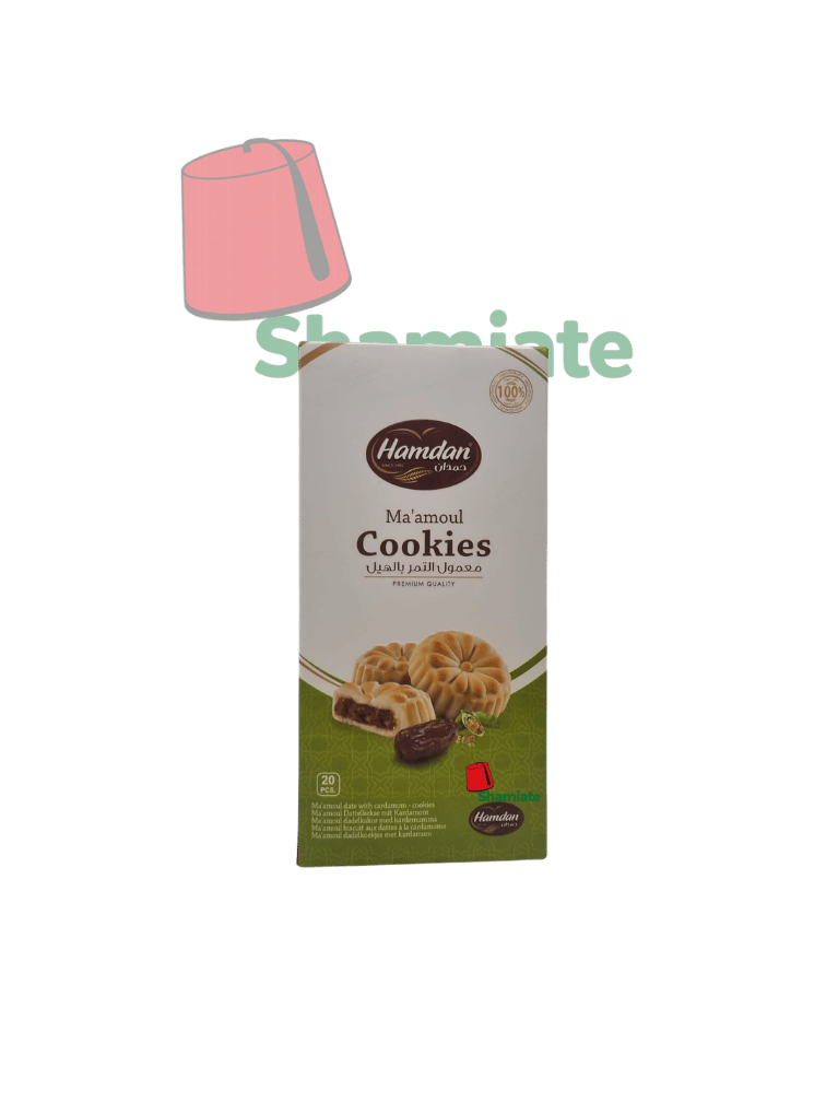 Maamoul aux Dattes & Cardamome (Hamdan, 20 x 20 gm, 12 Pièces)