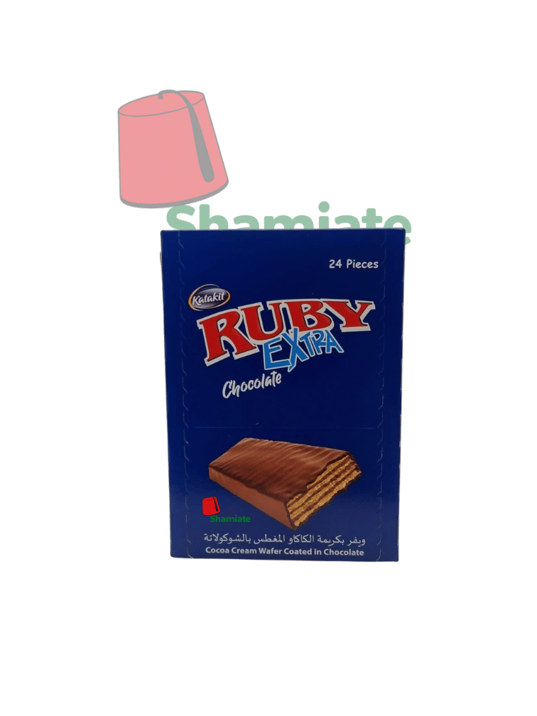 Chocolate-Coated Cocoa Cream Wafer (Ruby, 24 x 12 pieces)