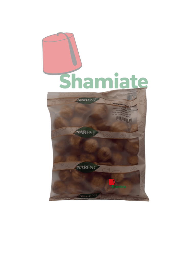 Dried Lemons (Loumi) (Narenj, Withe, 150 gm, 24 Pieces)