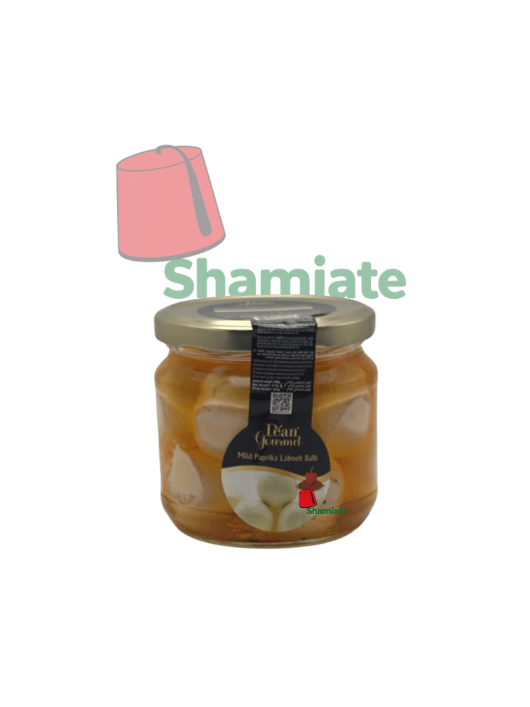 Labneh Boules (Dean Gourmet, Piquant à l'Huile, 200 gm, 12 Pièces)