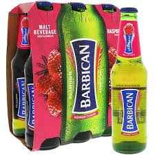 Bière Sans Alcool (Barbican, Framboise, 330 ml, 24 Pièces)