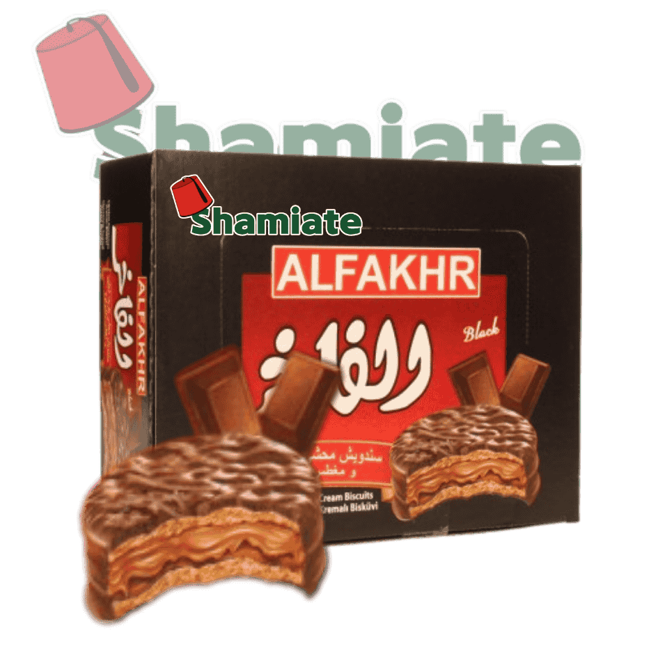 Biscuits (Al Fakhr, Crème au Chocolat, 30 gm, 12 x 12 Pièces)