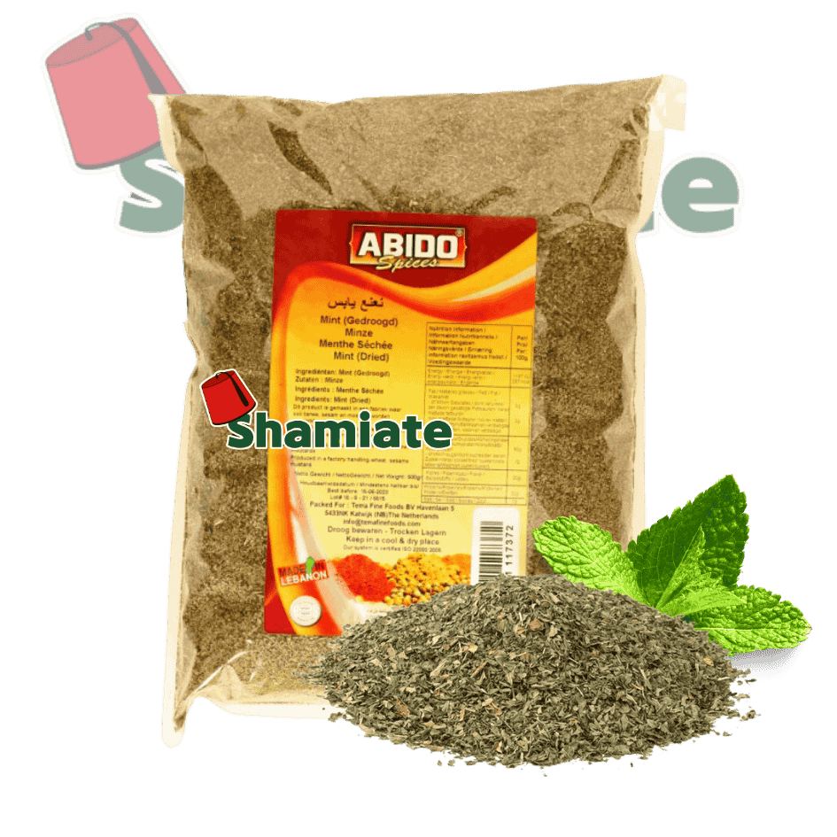 Menthe Séchée (Abido, 500 gm, 1 Pièce)
