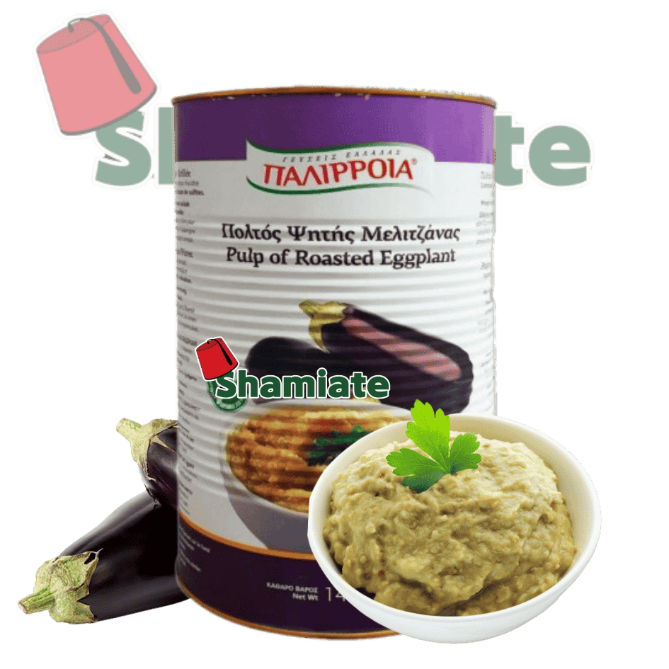 Purée D’aubergine Grillé (Paliria, 4.2 Kg, 3 Pièces)