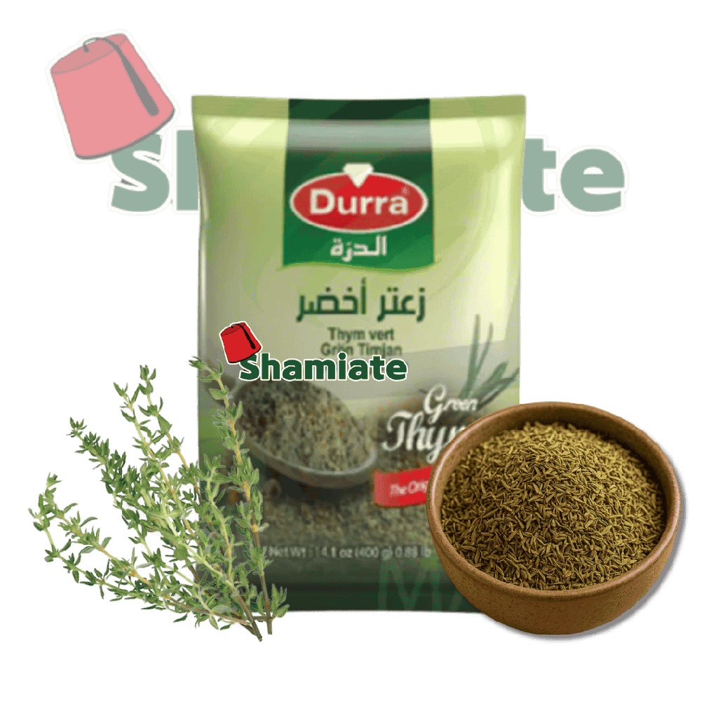 Thym (Zaatar) (Durra, Vert, 400 gm, 12 Pièces)