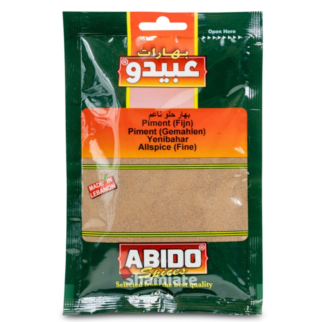 Poivre Doux Moulu (Abido, 50 gm, 10 Pièces)