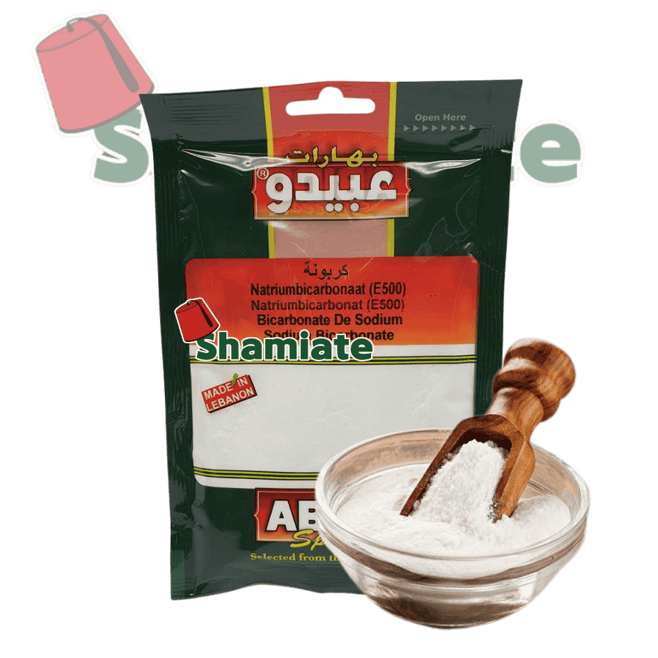 Bicarbonate de Soude (Abido, 100 gm, 10 Pièces)