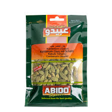 Cardamome Entière (Abido, 30 gm, 10 Pièces)