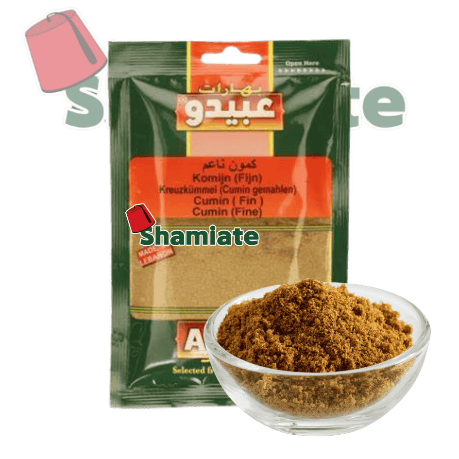Cumin Moulu (Abido, 50 gm, 10 Pièces)