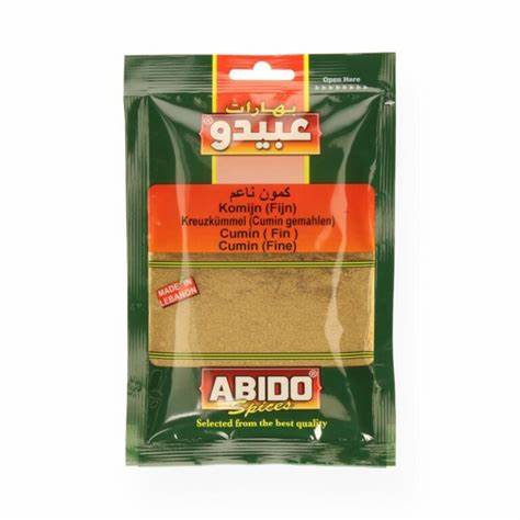 Cumin Moulu (Abido, 50 gm, 10 Pièces)