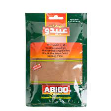 Noix De Muscade Moulue (Abido, 50 gm, 10 Pièces)