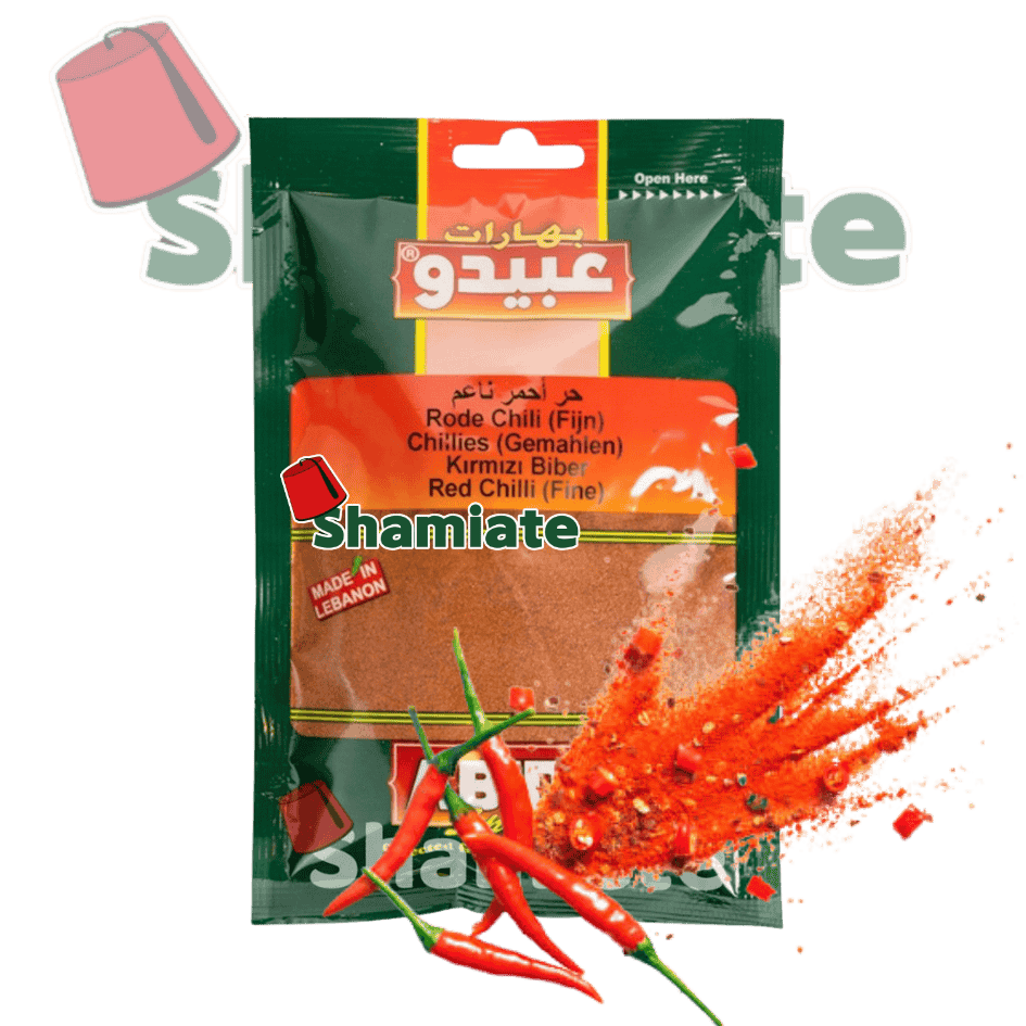 Épices Chili (Abido, 50 gm, 10 Pièces)
