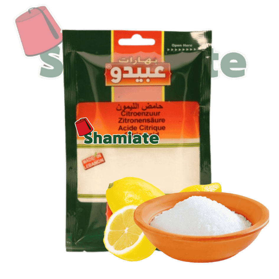 Acide Citrique (Abido, 100 gm, 10 Pièces)