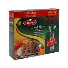 خلطة الفلافل (الدرة, مع قالب, 350 غرام, 12 وحدة)