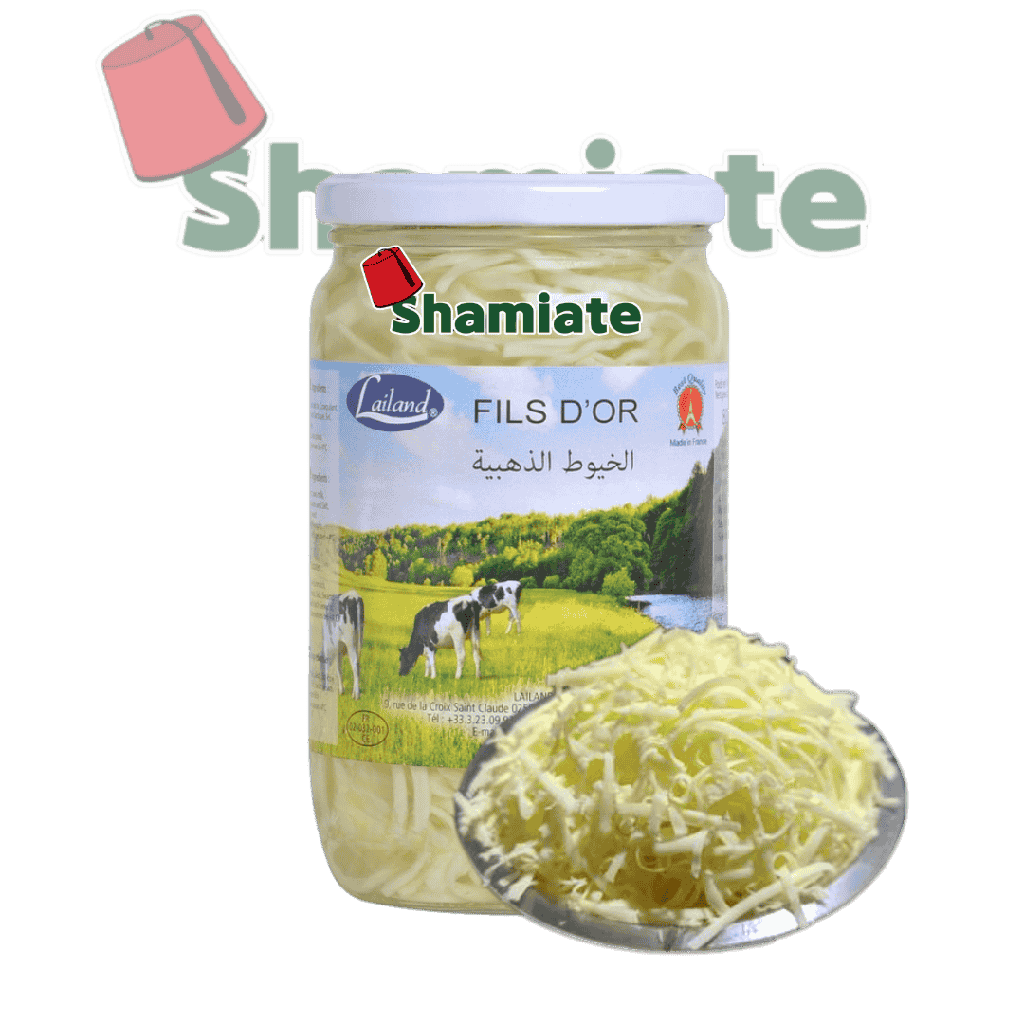 جبنة خيوط ذهبية (ليلاند, بلا, 380 غرام, 9 وحدات)