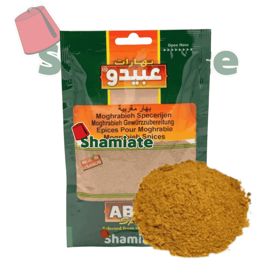 Épice Moghrabieh (Abido, 50 gm, 10 Pièces)