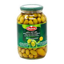 Olives Vertes Salkinis  (Durra, 1.4 Kg, 6 Pièces)