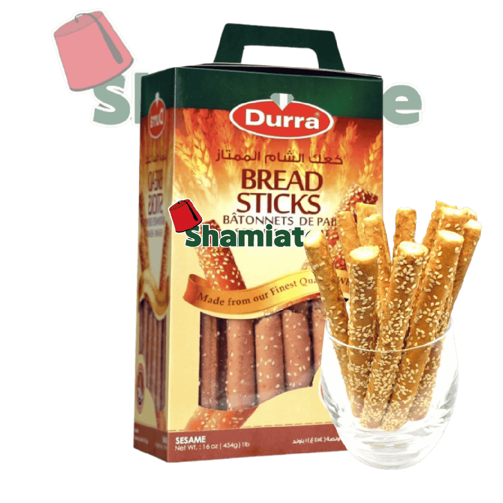 Bread Sticks (Kaak) (Durra, Sesame, 454 gm, 12 Pieces)