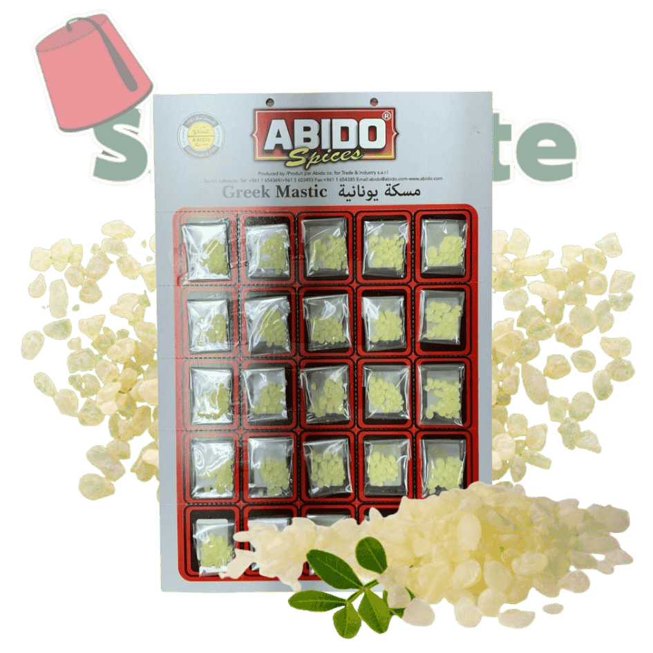 Greek Mastic (Abido, 25 x 1 gm, 1 Piece)