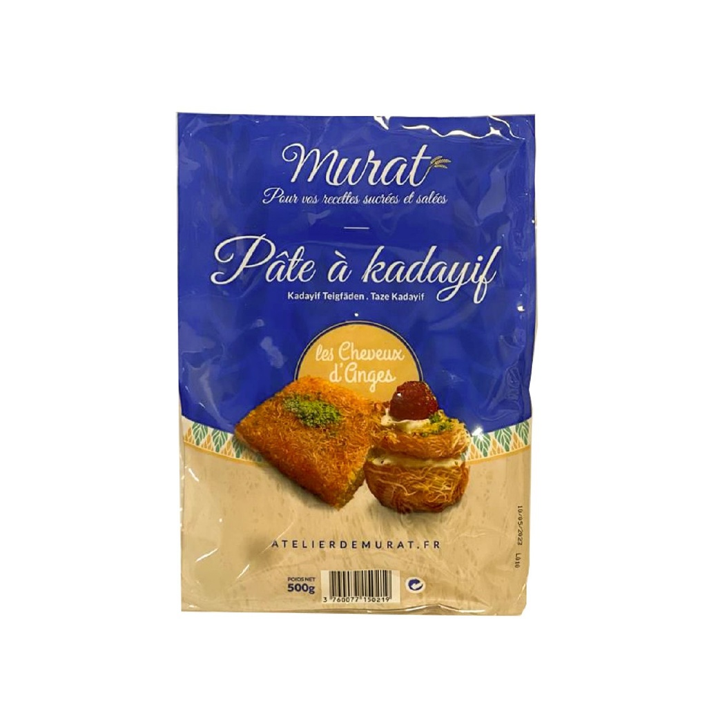 Pâte à Kunafa - Cheveux d'Ange (Murat, 500 gm, 12 Pièces)