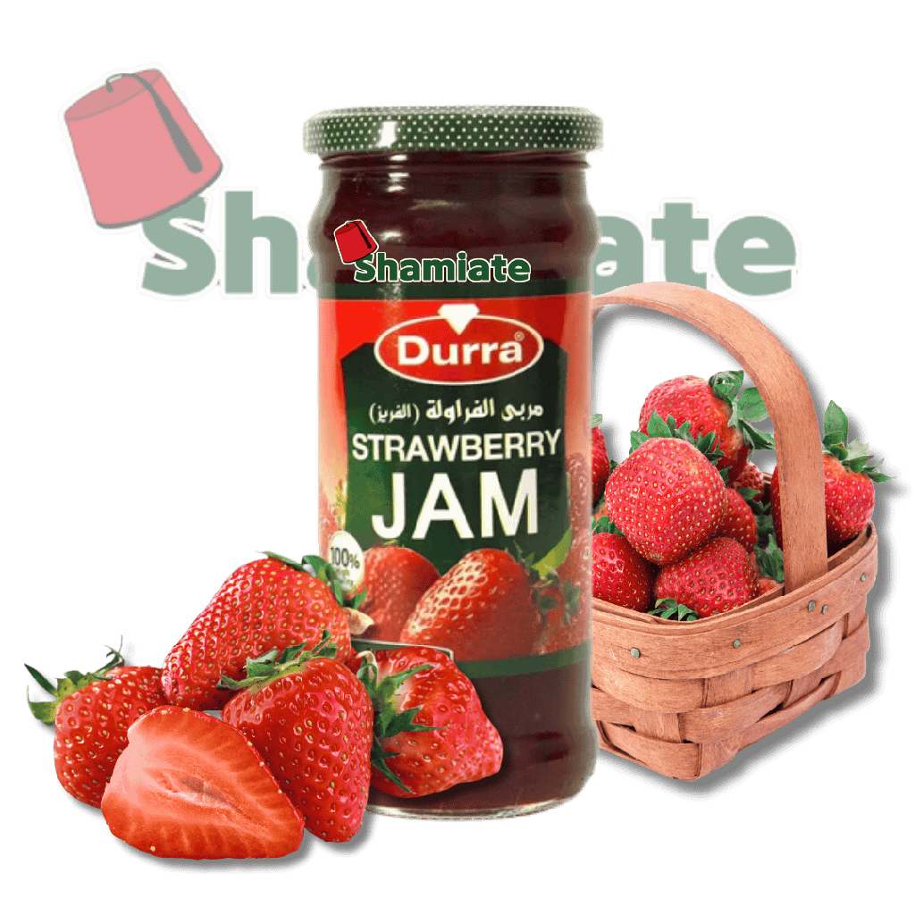 Jam (Durra, Strawberry, 430 gm, 12 Pieces)