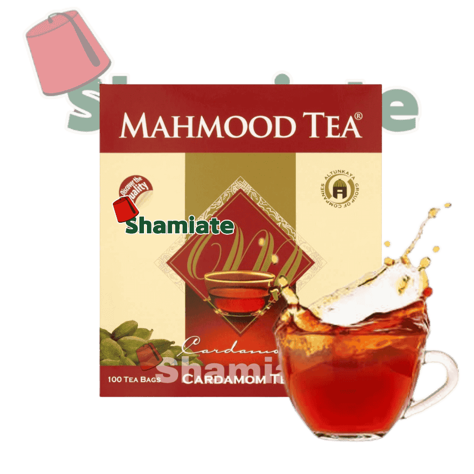 شاي احمر (شاي محمود, حب هال في أكياس, 100 x 2  غرام, 18 وحدة)