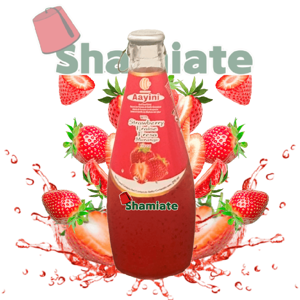 Strawberry Juice (Aayini, 290 ml, 24 Pieces)