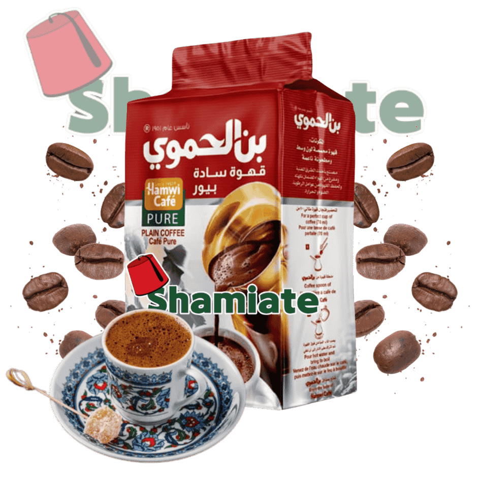 Arabic Coffee (Hamwi, Nature, 180 gm, 12 Pieces)