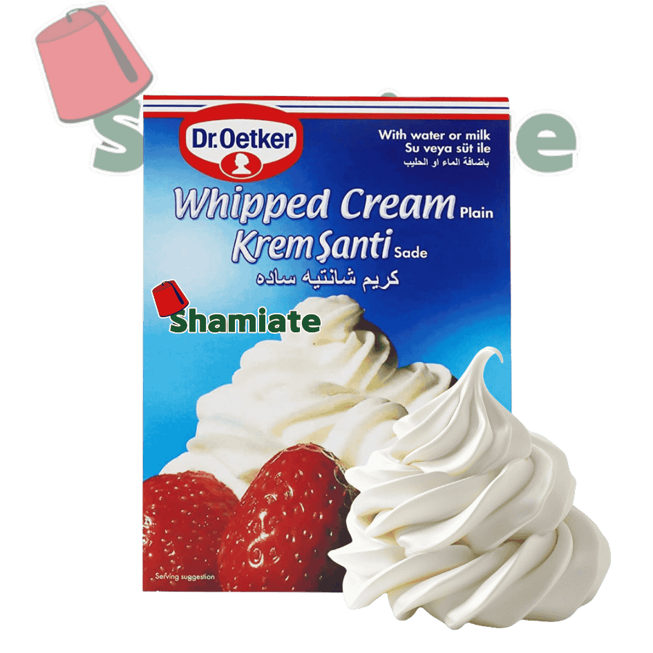 Instant Chantilly Cream (Dr. Oetker, Original, 150 gm, 12 Pieces)