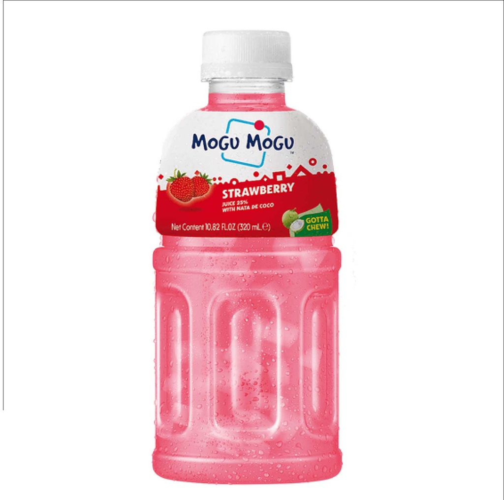 Jus de Fraise (Mabu Coco, 320 ml, 24 Pièces)
