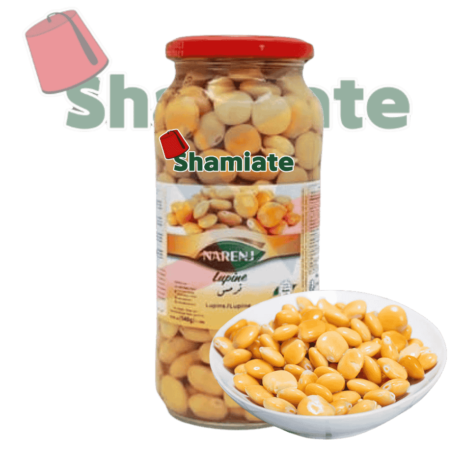 Lupin en Saumure (Narenj, En Bocal, 580 gm, 12 Pièces)