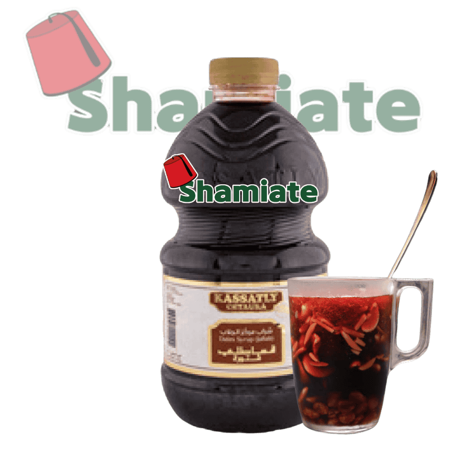 Jallab Syrup (Kassatly Chtaura, 3 l, 4 Pieces)