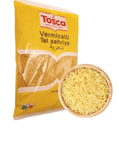 [7859 Vermicelli (Tosca, 1 Kg, 10 Pieces) Vermicelle (Tosca, 1 Kg, 10 Pièces) Vermicelle (Tosca, 1 Kg, 10 Pieces)شعرية (توسكا, بلا, 1 كلغ, 10 وحدات) ] Vermicelli (Tosca, 1 Kg, 10 Pieces)
