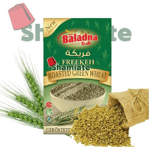 [7926 Freekeh (Baladna, 800 gm, 12 Pieces) Freekeh (Baladna, 800 gm, 12 Pièces) Freekeh (Baladna, 800 gm, 12 Pieces)فريكة (بلدنا, بلا, 800 غرام, 12 وحدة) ] Freekeh (Baladna, 800 gm, 12 Pièces)