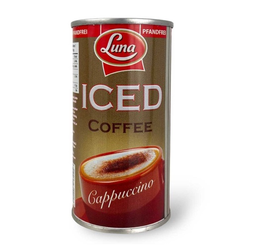 [8005 Iced Coffee (Luna, Cappuccino, 290 ml, 24 Pieces) Café Glacé (Luna, Cappuccino, 290 ml, 24 Pièces) Cafe Glace (Luna, Cappuccino, 290 ml, 24 Pieces)قهوة مثلجة (لونا, كابتشينو, 290 مل, 24 وحدة) ] قهوة مثلجة (لونا, كابتشينو, 290 مل, 24 وحدة)