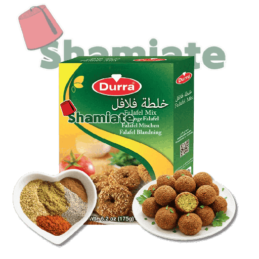[2436 Falafel Mix (Durra, 175 gm, 24 Pieces) Mix Falafel (Durra, 175 gm, 24 Pièces) Mix Falafel (Durra, 175 gm, 24 Pieces)خلطة الفلافل (الدرة, بلا, 175 غرام, 24 وحدة) ] Falafel Mix (Durra, 175 gm, 24 Pieces)