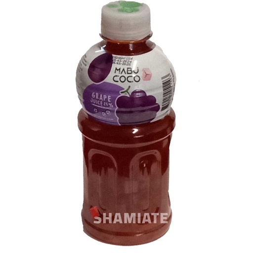 [8048 Grape Juice (Mabu Coco, 320 ml, 24 Pieces) Jus de Raisin (Mabu Coco, 320 ml, 24 Pièces) Jus de Raisin (Mabu Coco, 320 ml, 24 Pieces)عصير العنب (مابو كوكو, بلا, 320 مل, 24 وحدة) ] Jus de Raisin (Mabu Coco, 320 ml, 24 Pièces)