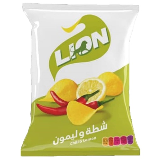 [8051 Chips (Lion, Chili and Lemon, 90 gm, 15 Pieces) Chips (Lion, Piment et Citron, 90 gm, 15 Pièces) Chips (Lion, Piment et Citron, 90 gm, 15 Pieces)شيبس (ليون, شطة وليمون, 90 غرام, 15 وحدة) ] Chips (Lion, Piment et Citron, 90 gm, 15 Pièces)