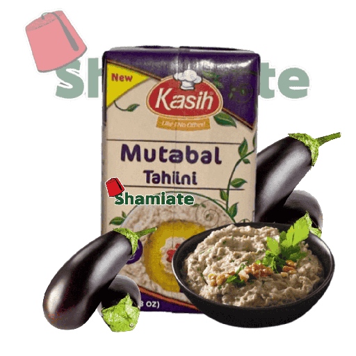 [8064 Eggplant Caviar (Kasih, 135 gm, 48 Pieces) Caviar D’aubergine (Baba Ghanouj) (Kasih, 135 gm, 48 Pièces) Caviar D'aubergine (Baba Ghanouj) (Kasih, 135 gm, 48 Pieces)بابا غنوج (الكسيح, بلا, 135 غرام, 48 وحدة) ] Eggplant Caviar (Kasih, 135 gm, 48 Pieces)