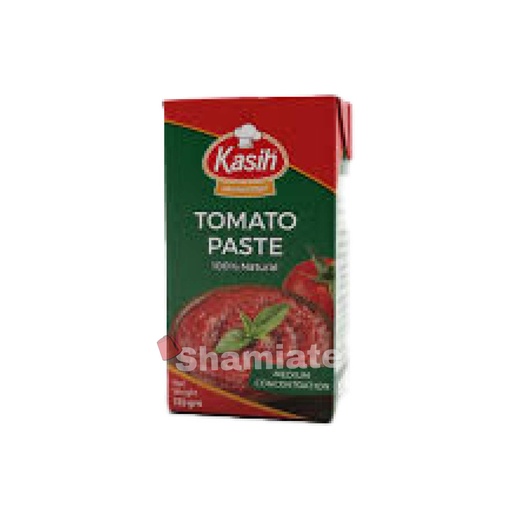[8073 Tomato puree (Kasih, 135 gm, 1 x 4 x 12 Pieces) Purée de Tomates (Kasih, 135 gm, 1 x 4 x 12 Pièces) Puree de Tomates (Kasih, 135 gm, 1 x 4 x 12 Pieces)معجون الطماطم (الكسيح, بلا, 135 غرام, 1 x 4 x 12 وحدة) ] Tomato puree (Kasih, 135 gm, 1 x 4 x 12 Pieces)