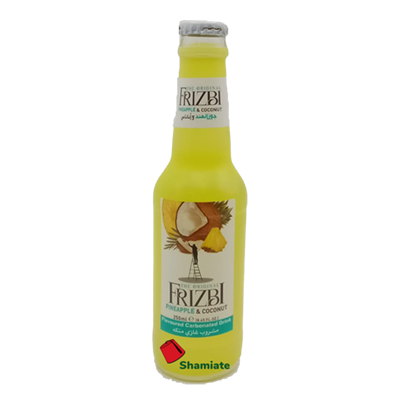 [8380 Carbonated Drink (Frizbi, Pineapple & Coconut, 250 ml, 24 Pieces) Boisson Gazeuse (Frizbi, Ananas & Noix de coco, 250 ml, 24 Pièces) Boisson Gazeuse (Frizbi, Ananas & Noix de coco, 250 ml, 24 Pieces)مشروب غازي (فريسبي, الأناناس وجوز الهند, 250 مل, 24 وحدة) ] مشروب غازي (فريسبي, الأناناس وجوز الهند, 250 مل, 24 وحدة)